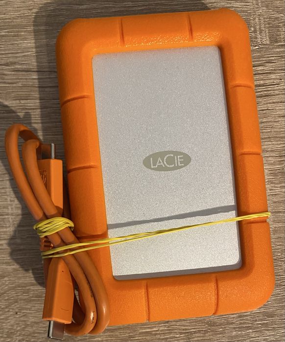 HDD portabil Usb-C Lacie rugged 4TB NOU
