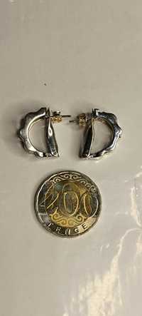 Продам женские серьги серебро 925 пр