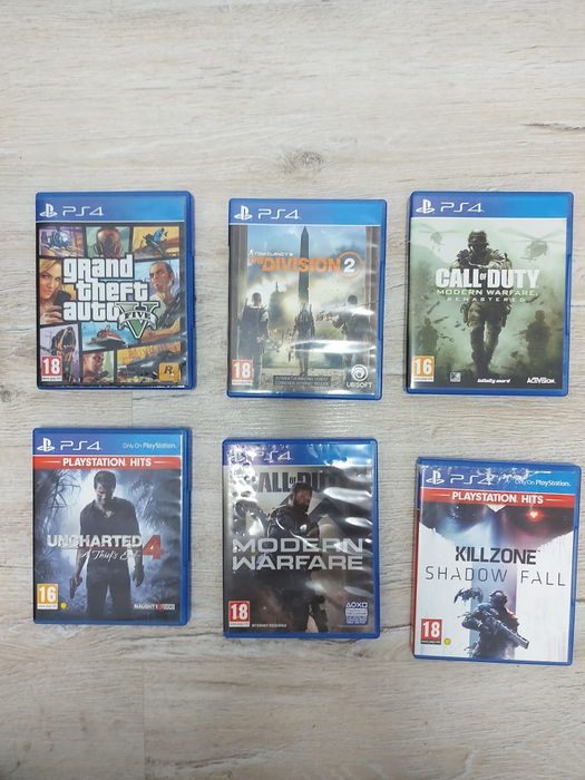 Jocuri PS 4 în stare perfectă de funcționare.