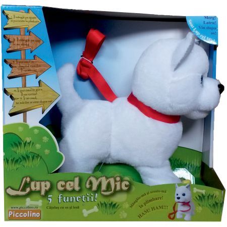 Lup cel Mic - Catelus interactiv cu os si lesa