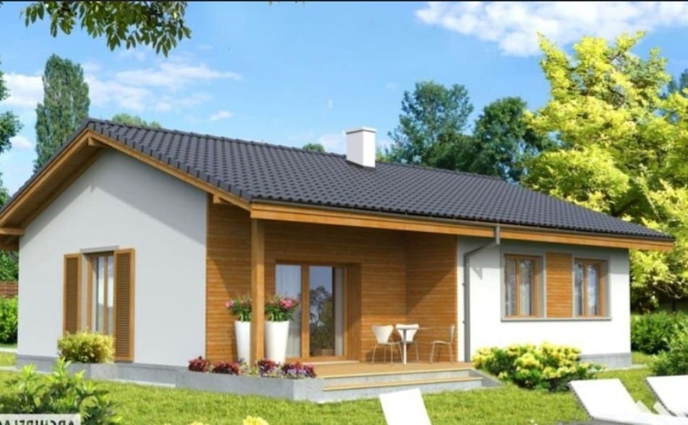 Case pe structura metalica