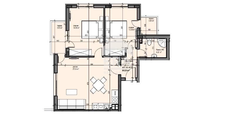 Продава се Тристаен апартамент в Банкя - 127 кв.м за 1654 €/кв.м - Снимка #2