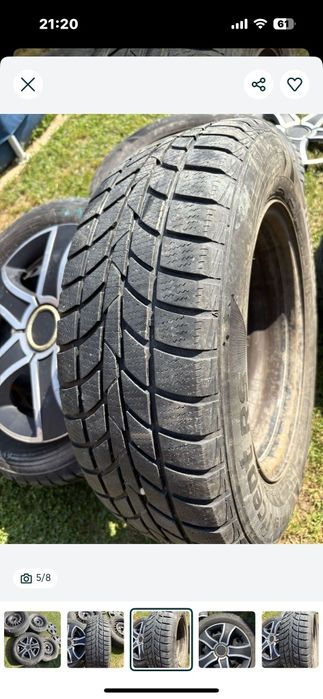 Jante golf 5, cu cauciucuri Noi  de iarnă.