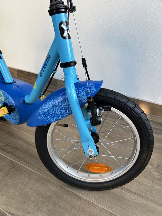 Bicicleta Btwin 14 “ inch pentru copii 3/5 ani stare ca nouă