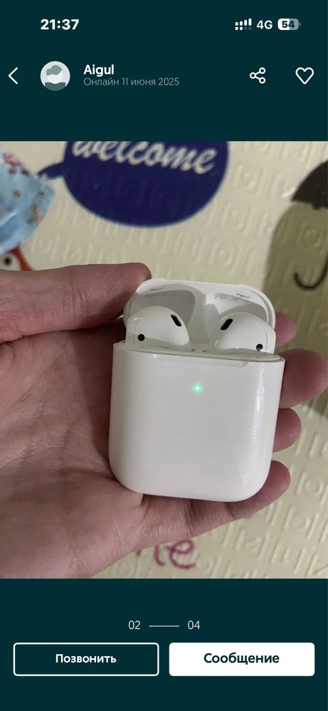 Air pods 2оригинал