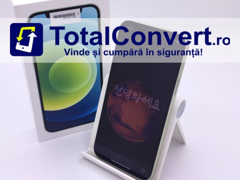 Apple iPhone 12 128GB Mint Green 4GB, Garantie 24 luni | #D88261