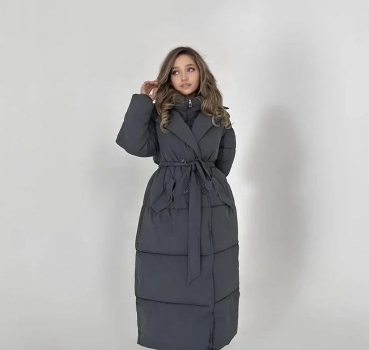 Зимняя куртка с двойным халавайвером.