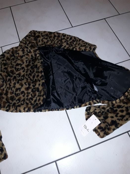 Jacheta bolero leopard blăniță