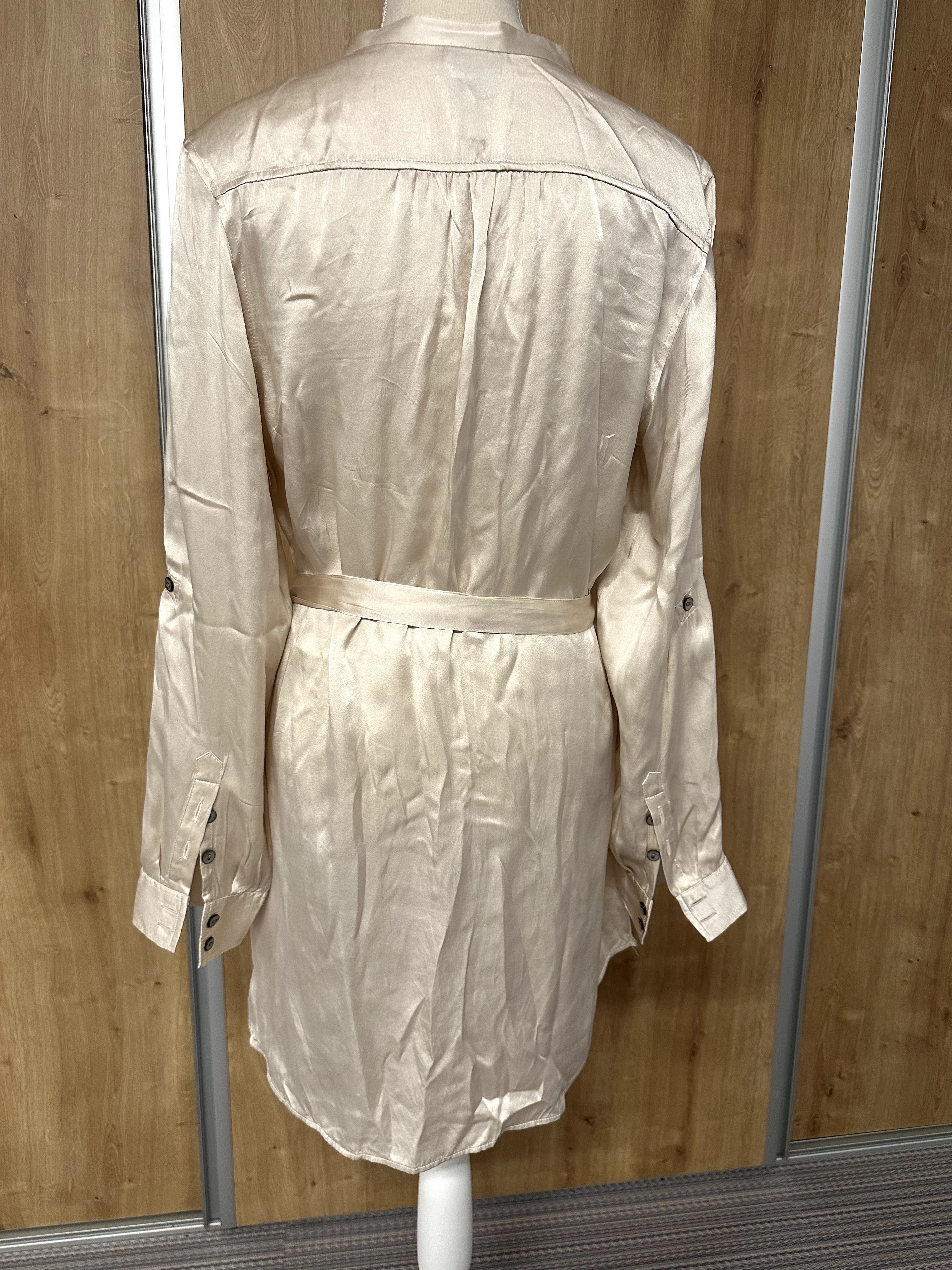 рокля естествена коприна BcBgMaxAzria, Massimo Dutti, H&M Premium