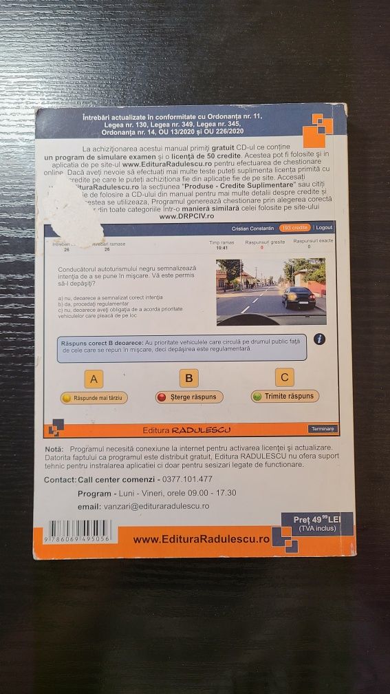 Carte Cod Rutier