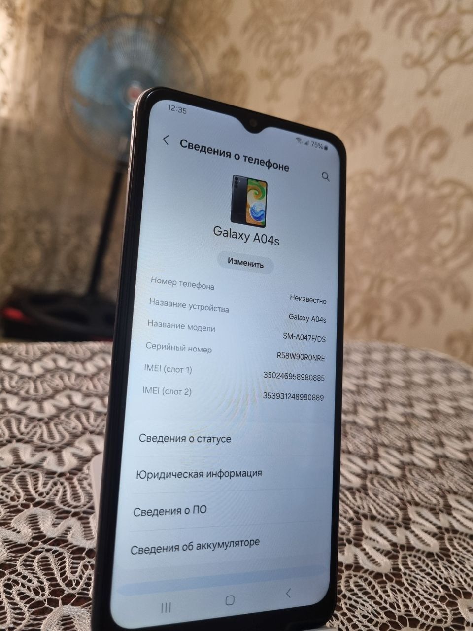 Samsung galaxiy a04s