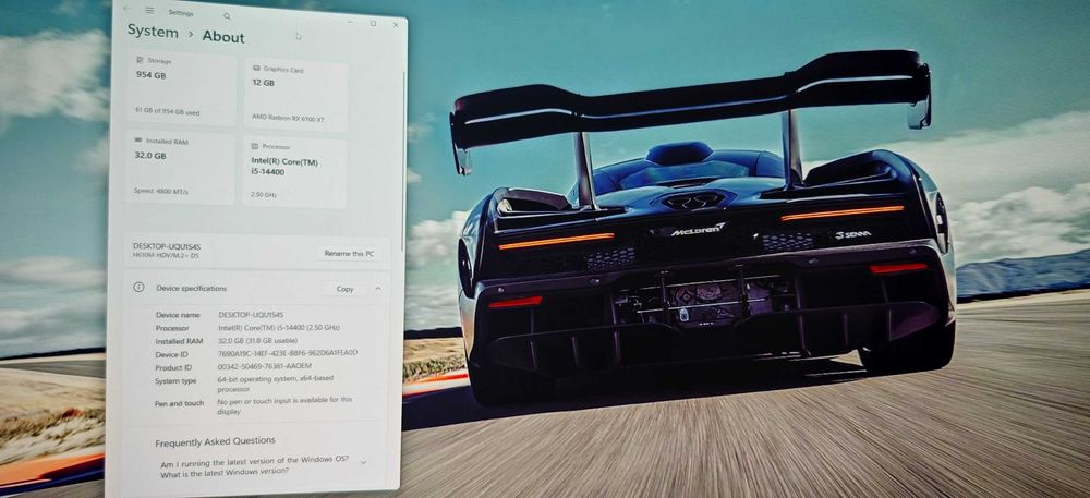 Топ Геймърско РС I5 14400/32Gb D5/1TB SSD/RX 6700XT 12Gb/WiFi&BT/Гаран