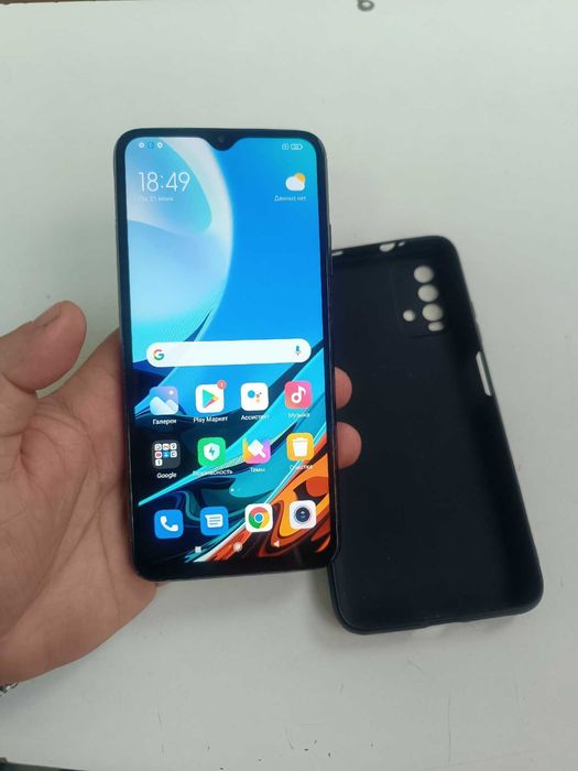 Продам смартфон Redmi 9T целый, все работает на 128Гб памяти