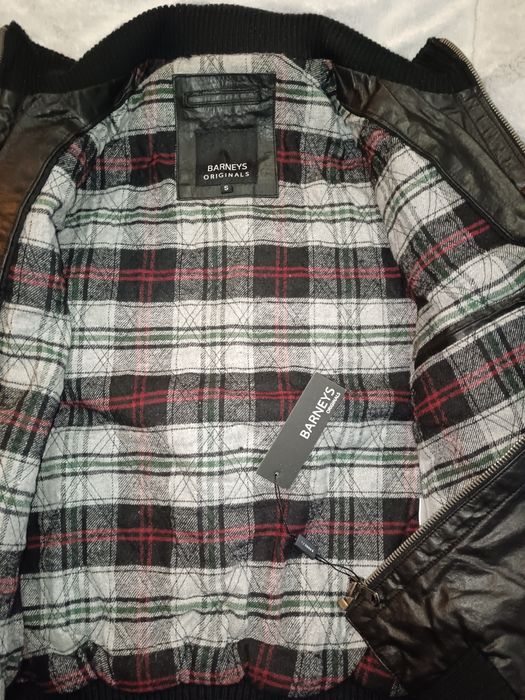 Geaca piele BARNEYS Original