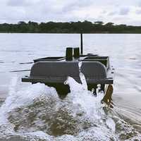Barcă/Navomodel de pescuit cu GPS pentru plantat sonar atasat