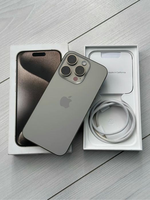  iPhone 15pro 5G 1TB natural titanium аккум 96%