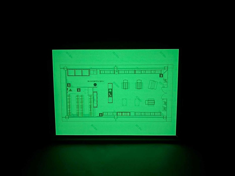 Разработка и изготовление плана эвакуации при пожаре