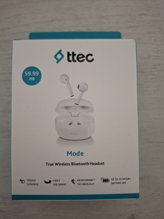 Безжични слушалки TTEC