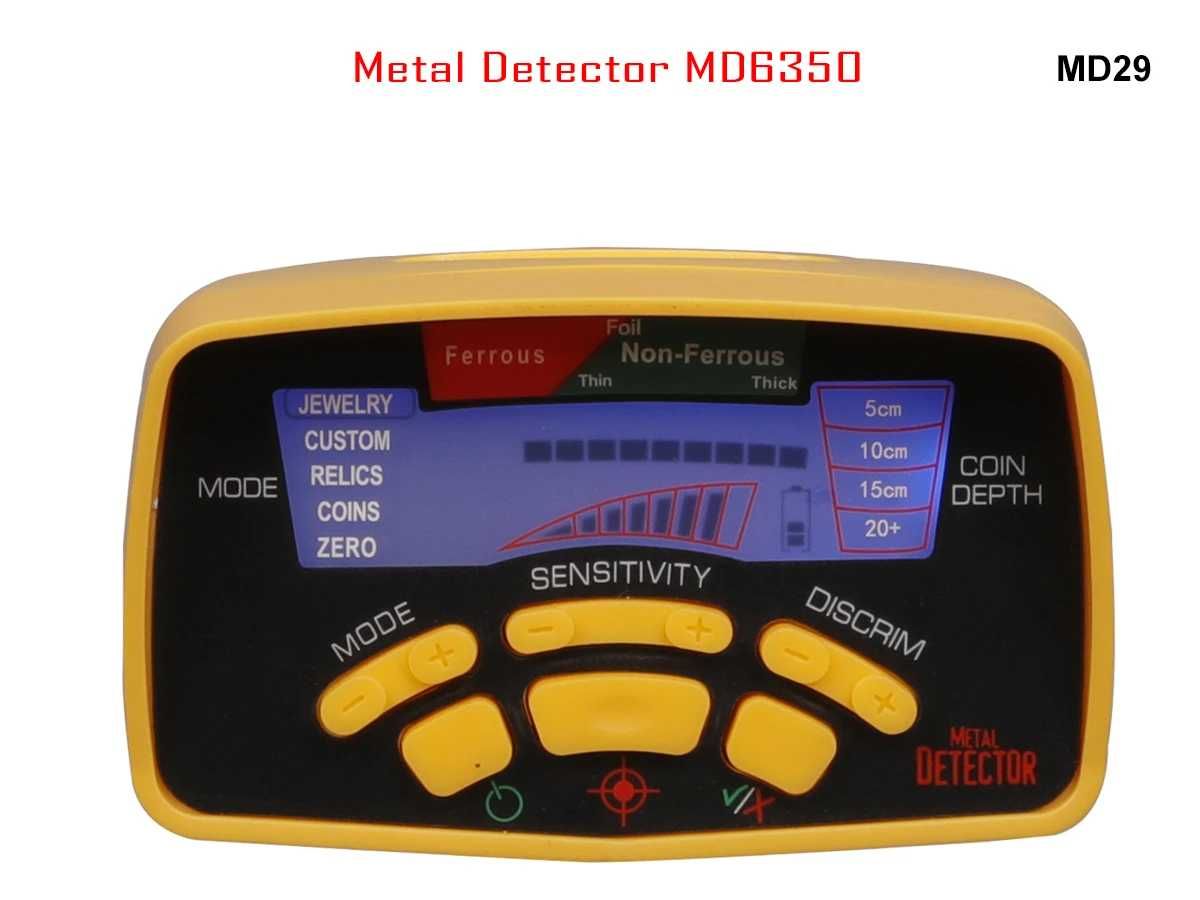 Detector de metale ultimă generație pentru aur multe funcții diferite