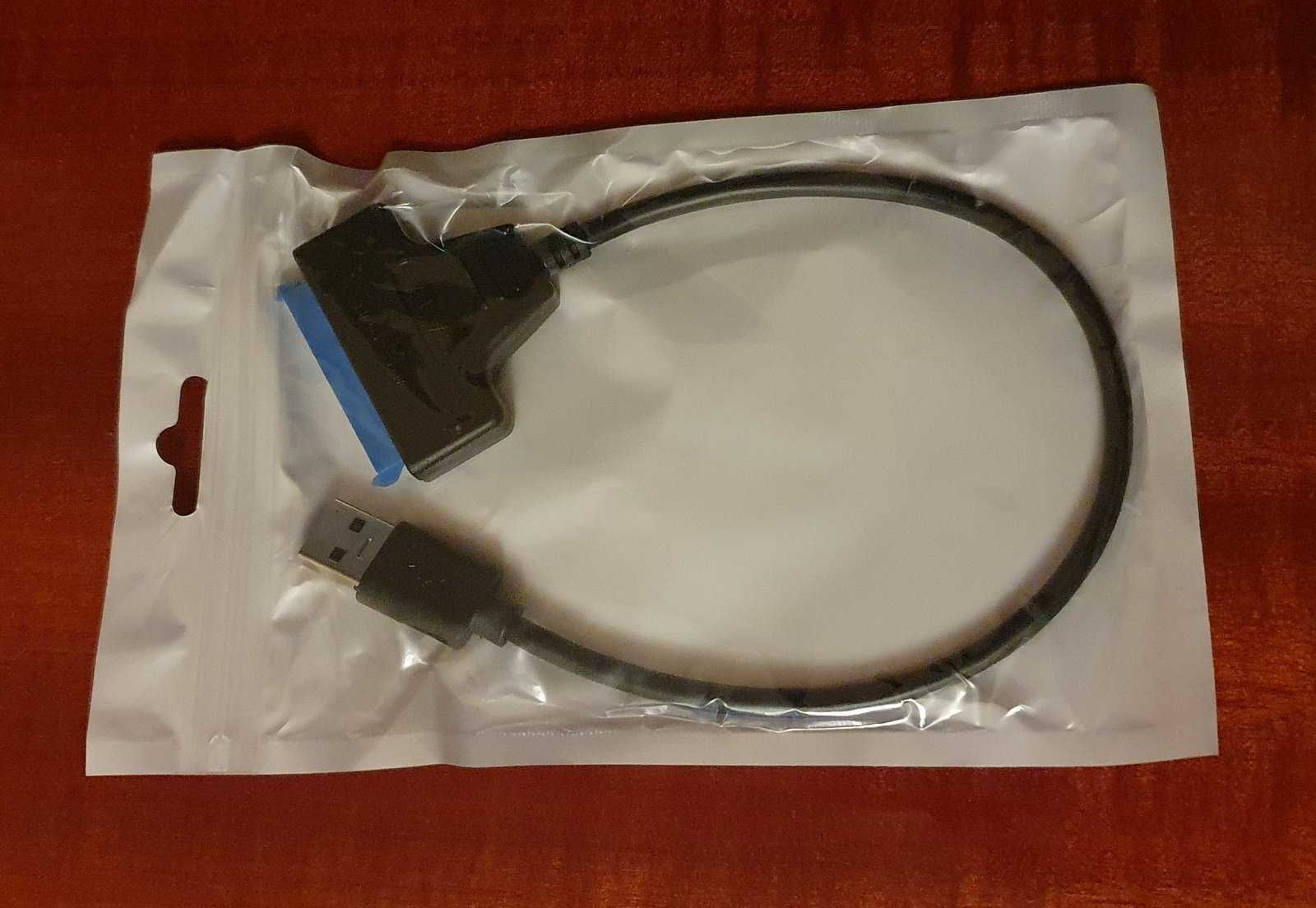 Cablu adaptor USB 3.0 -> SATA3 - pentru SSD sau HDD de laptop 2.5