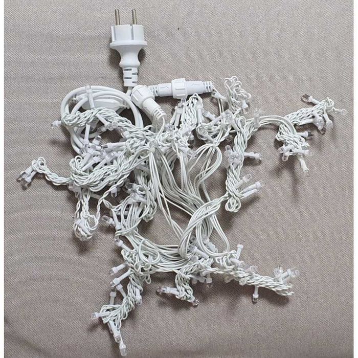 Instalatie perdea ploaie cu FLASH 3x1.5 m Premium alb rece, multicolor