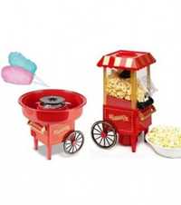 Set aparat popcorn si masina de facut vata de zahar
