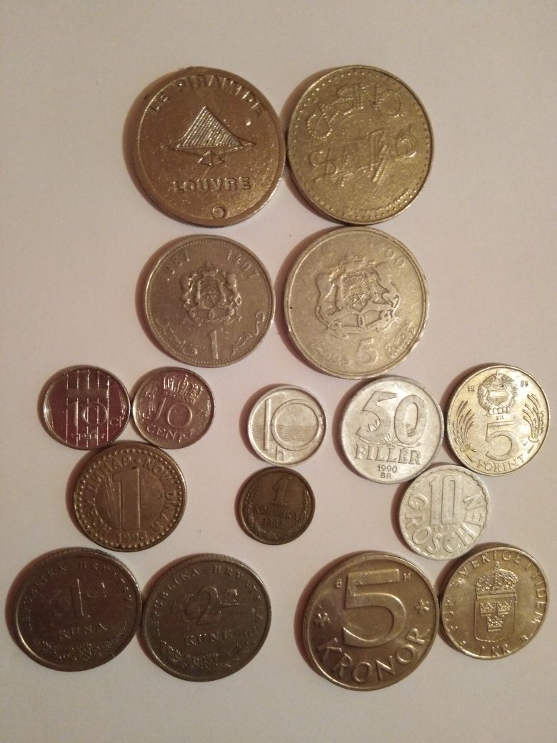 Monede străine - din diferite țări
