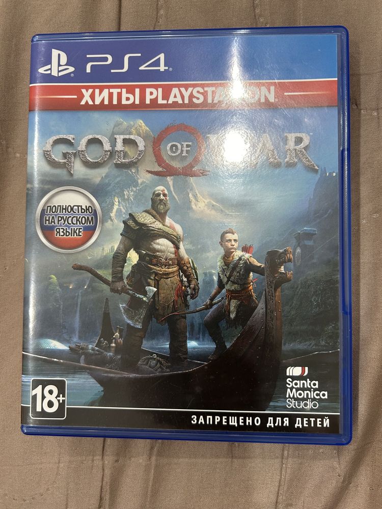 Игровой диск для PS4 - god of war