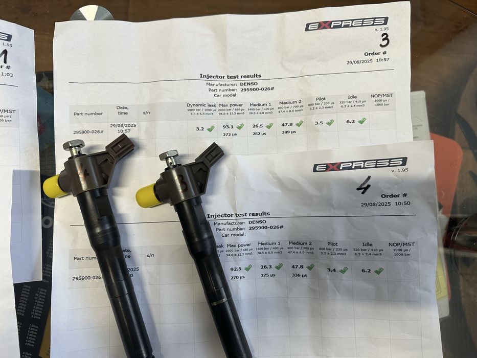 Дюзи стендовани комплект за Мазда 2.2 skyactive след 2012г.!SH01-13H50