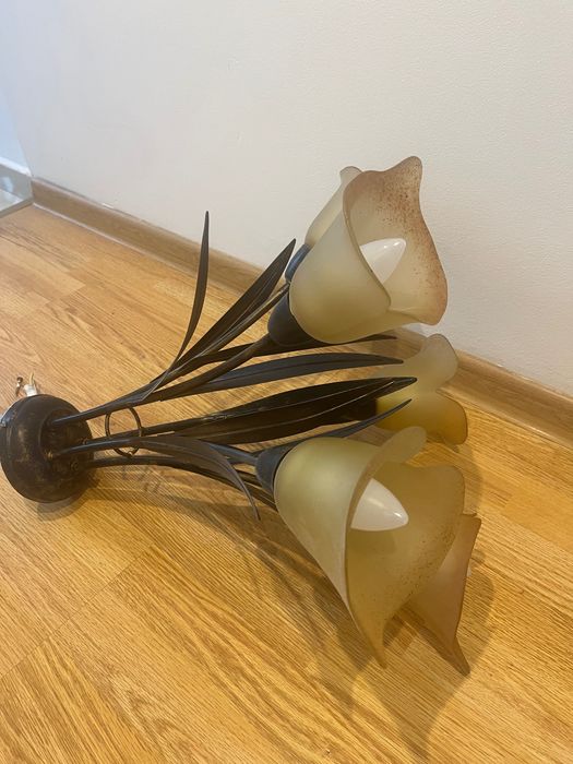 Candelabru rustic cu 5 brate