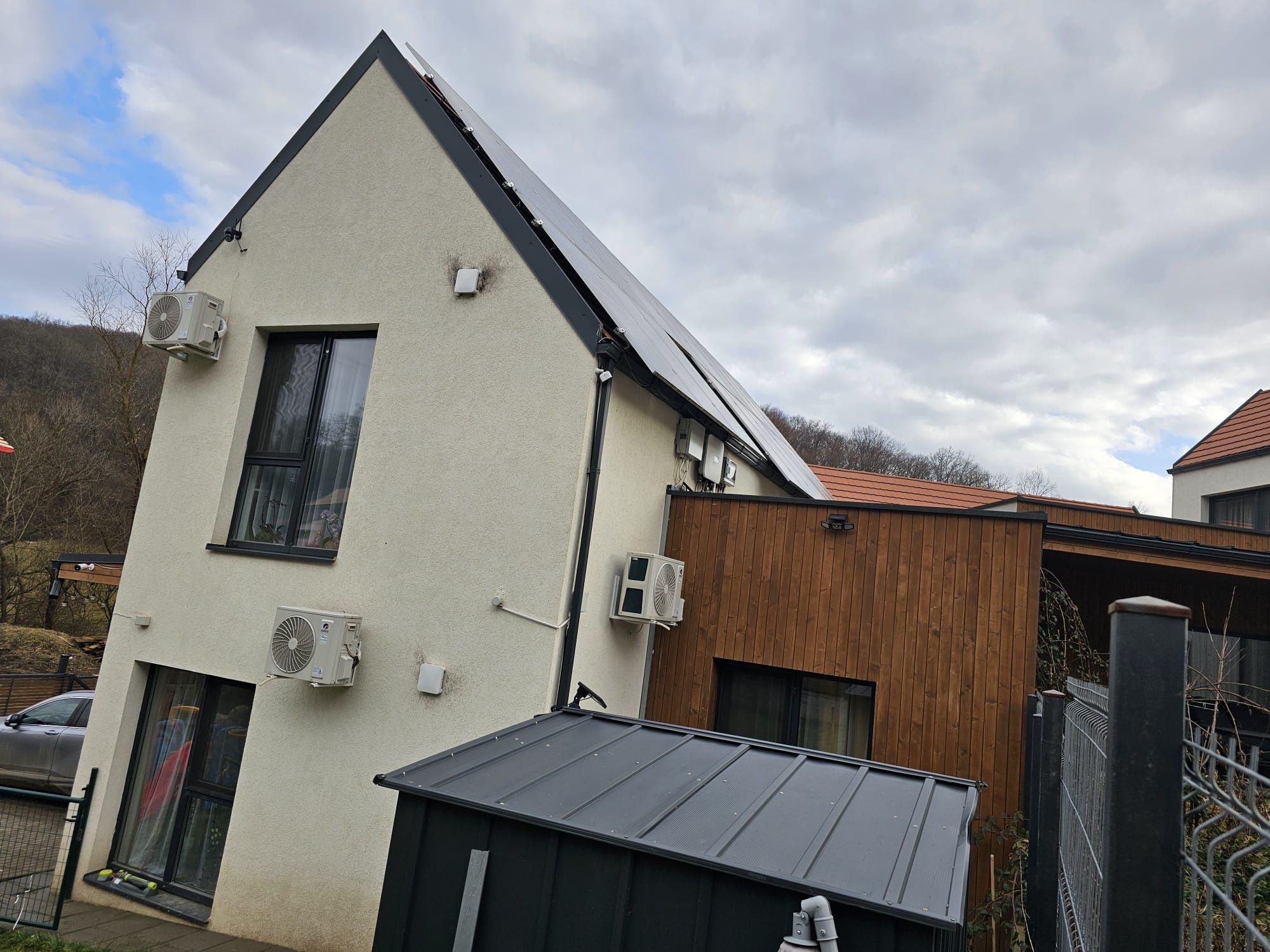 Casa Tautului P+1, 110mp, Teren 377mp Panouri+Baterie, Ventilatie, AC