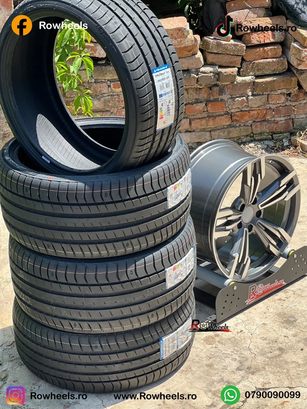 Jante BMW 20 R20 BMW F01 F02 F10 F12 F13 E60 Seria 5 seria7 cu anvelope vara/iarna inclus