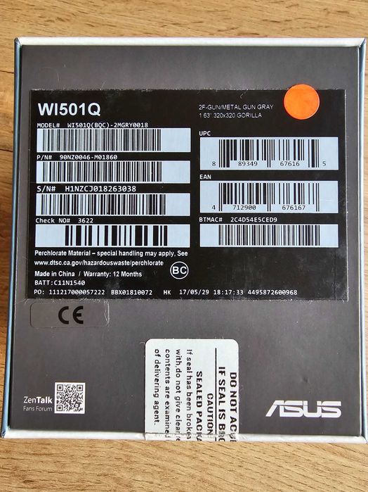 смарт часовник ASUS