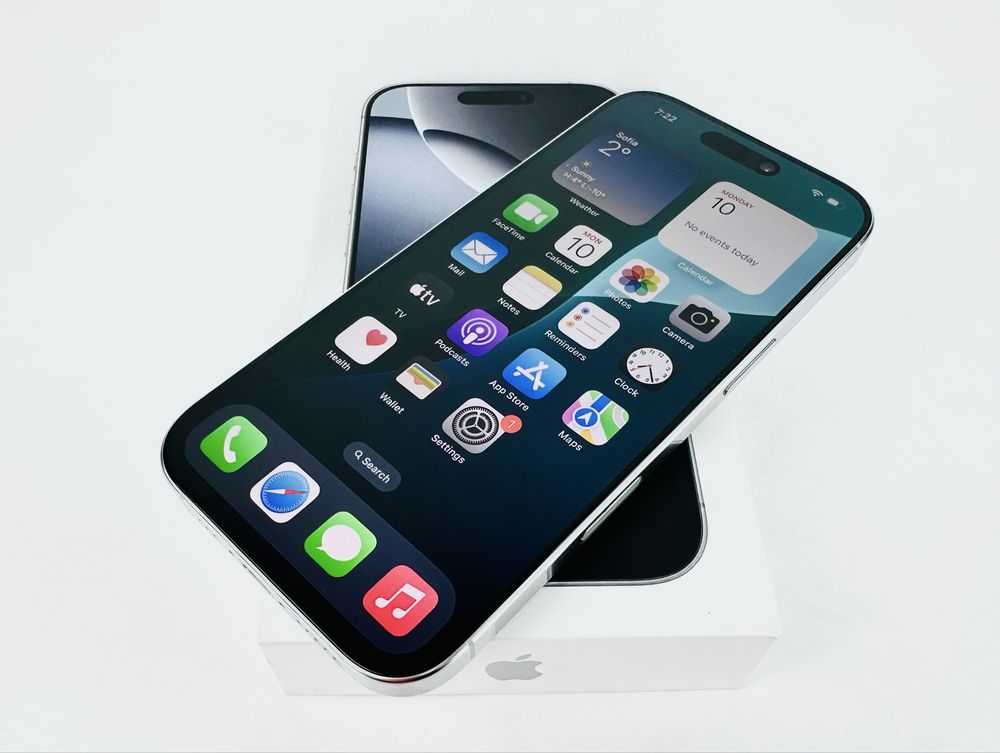 Apple iPhone 16 Pro Max 256GB White 100% Батерия! Гаранция!