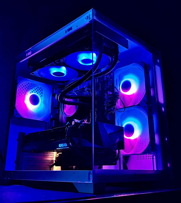 Мощный Игровой Компьютер RTX3070 с Водяным Охлаждением