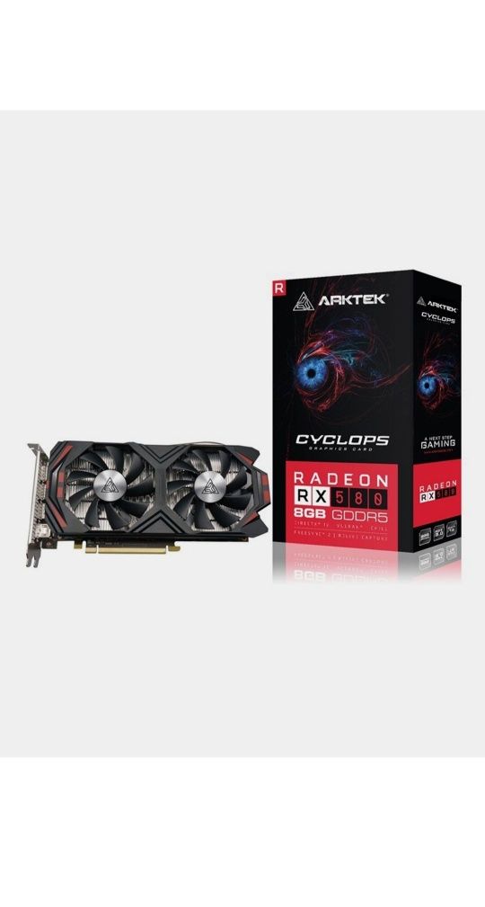 Видеокарта Rx580 8gb с гарантией