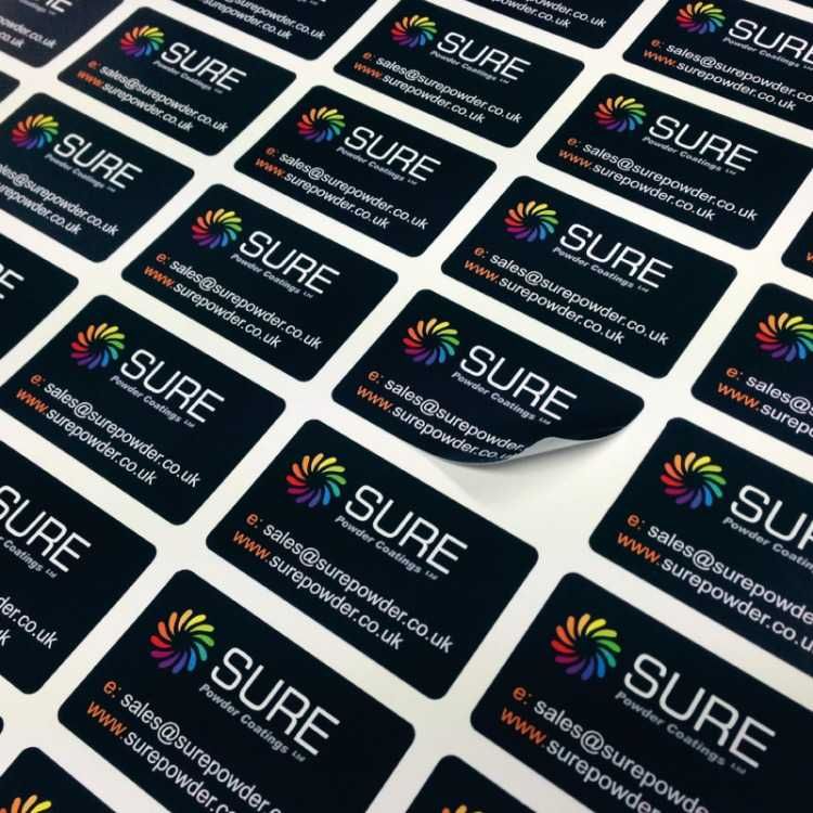 Stickere autocolante, Etichete adezive, Print & Decupare automatizata