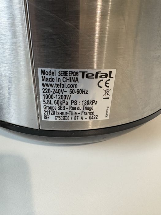 Oală cu presiune electrică Tefal OnePot 5.8L