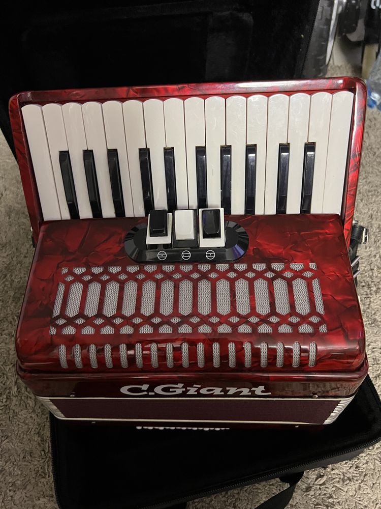 Vand acordeon C.Giant 48 basi (weltmeister roland hohner supita)