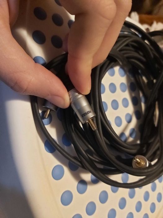 Cablu de semnal profesional Jack 3.5mm tata stereo la 2 x Rca tata 5m