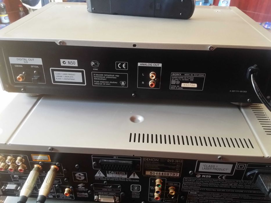 CD Player Sony SCD Xb 940 QS, CD/SACD