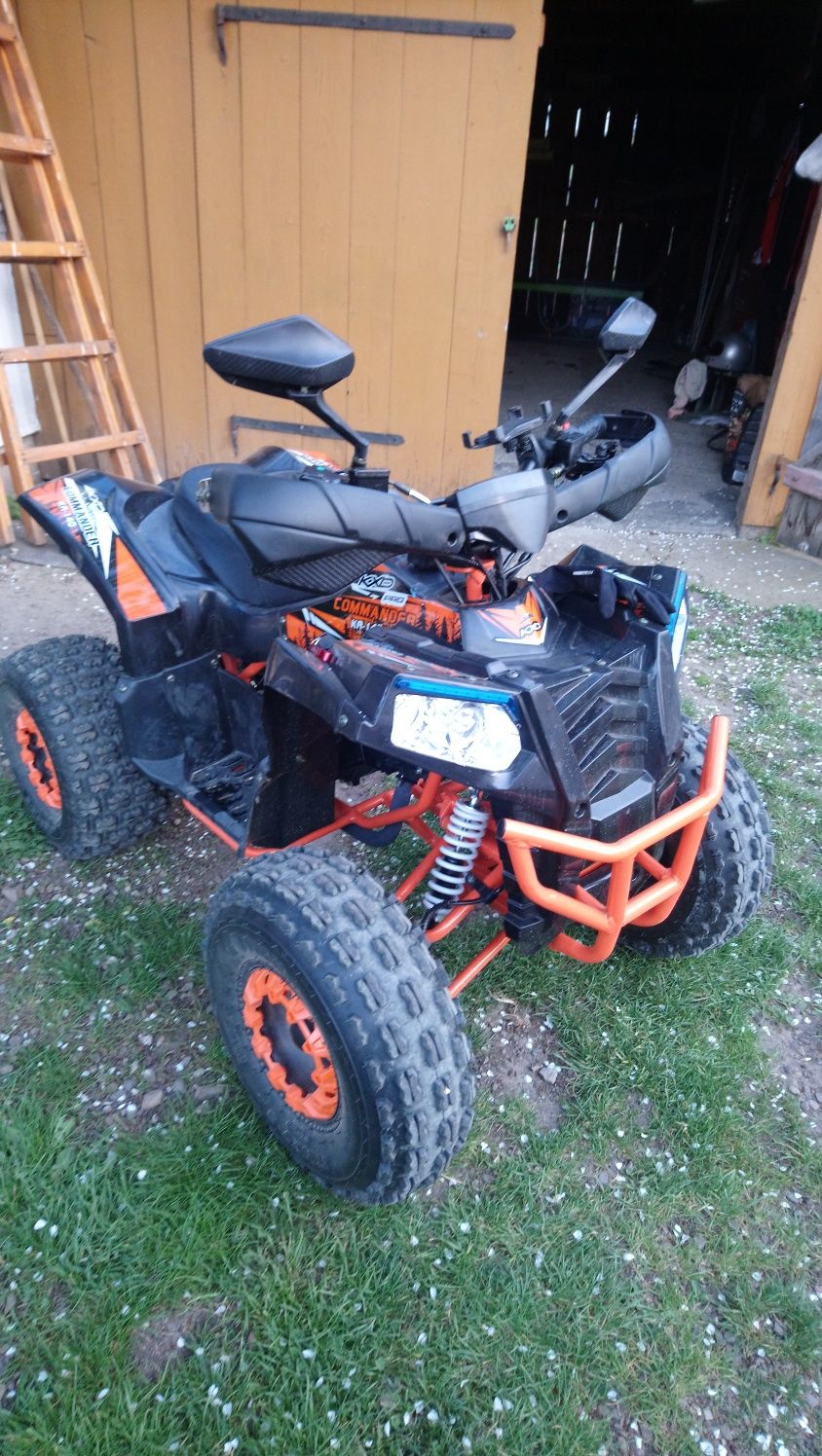 Vând atv kxd 140 commander