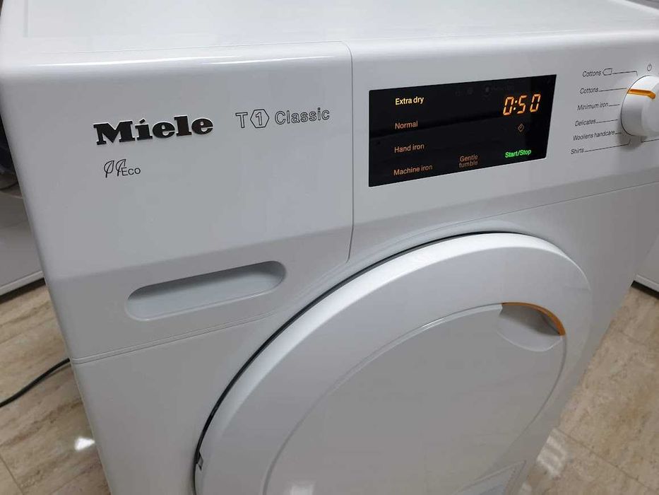 UK Miele T1 Classic ECO - Сушилня с Термопомпа Миеле 12м Гаранция
