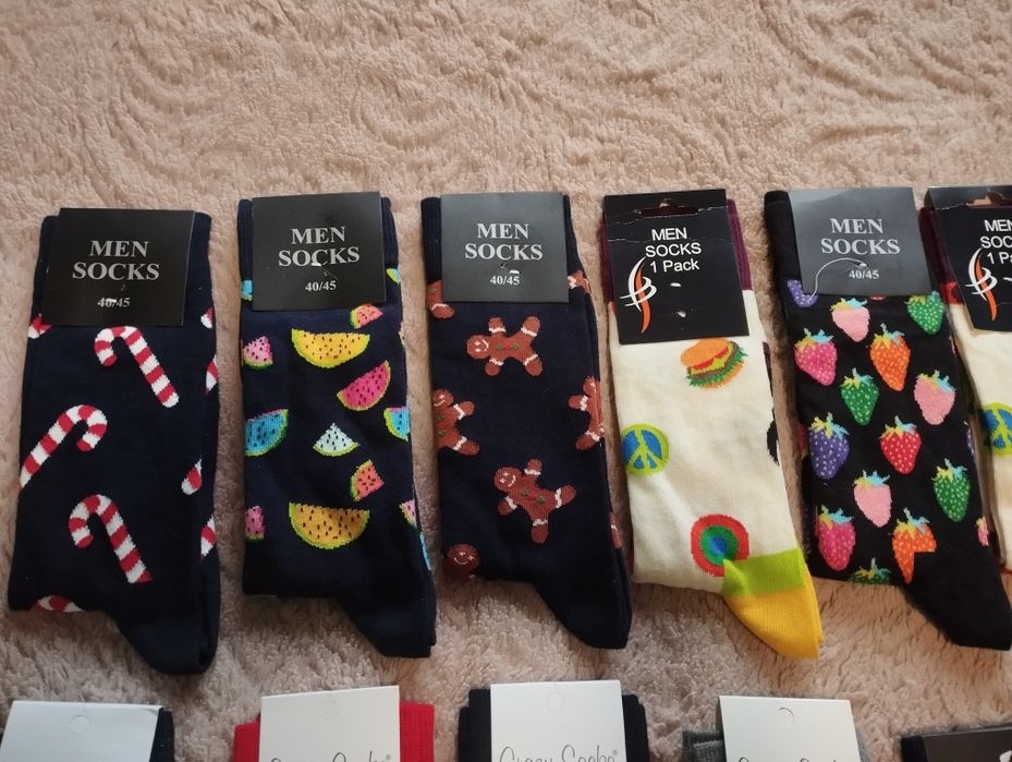 Лот от 15 бр. нови чорапи мъжки