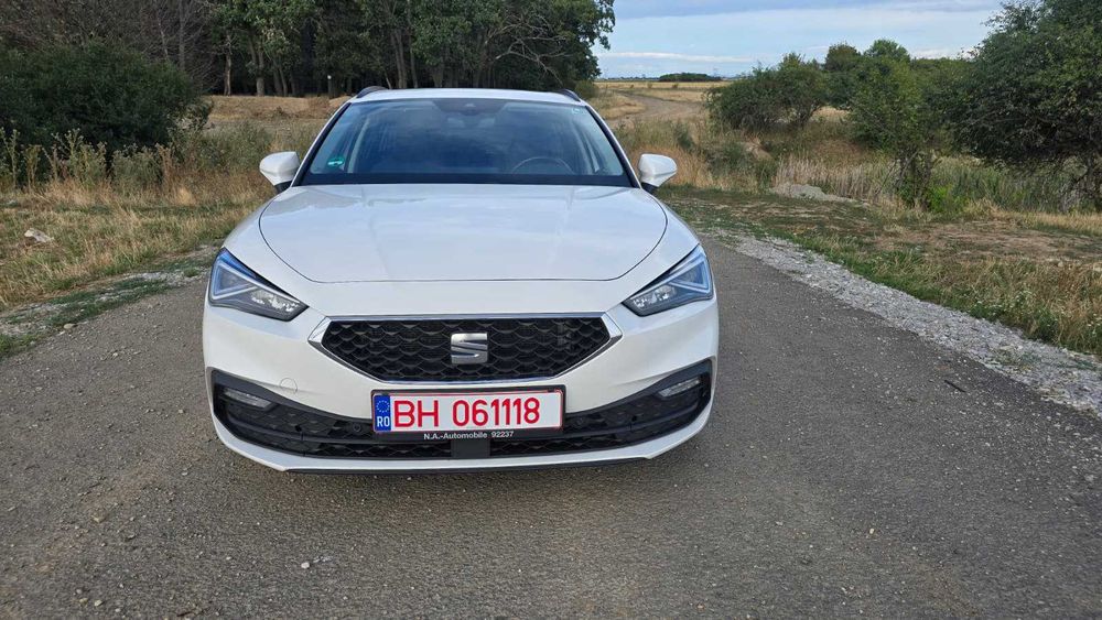Seat Leon 2.0 TDI Automata, Panoramic, Clima 3 zone, Faruri Full Led
