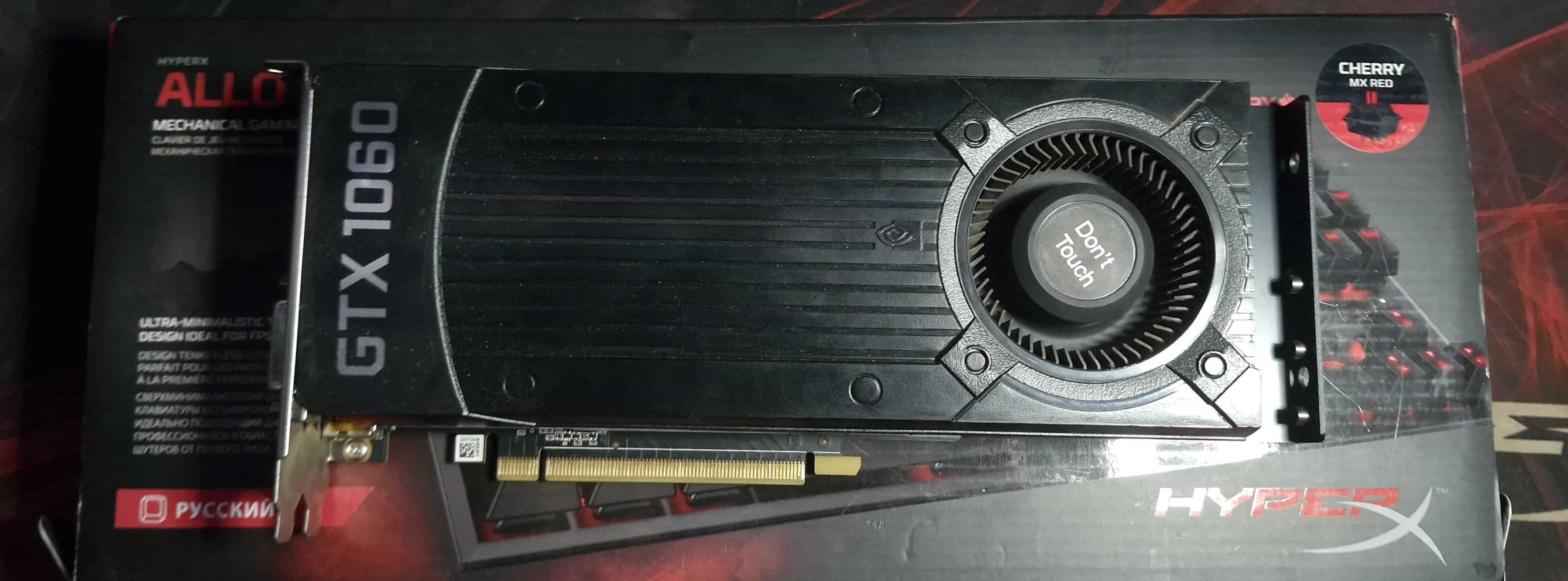 Продажа видеокарты Nvidia GTX 1060 6GB