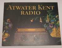 Reclama/ poster tabla metalica veche Atwater Radio Kent