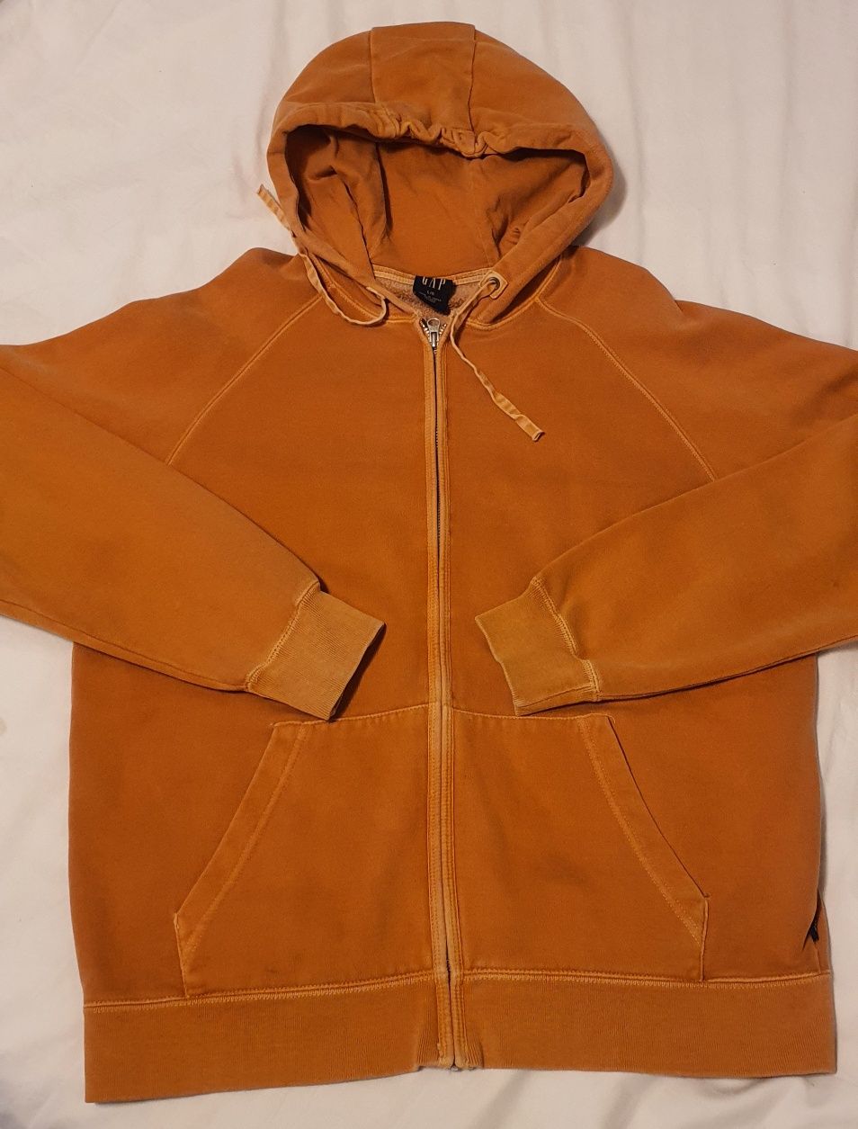 Hanorac jacheta hoodie GAP marimea L portocaliu