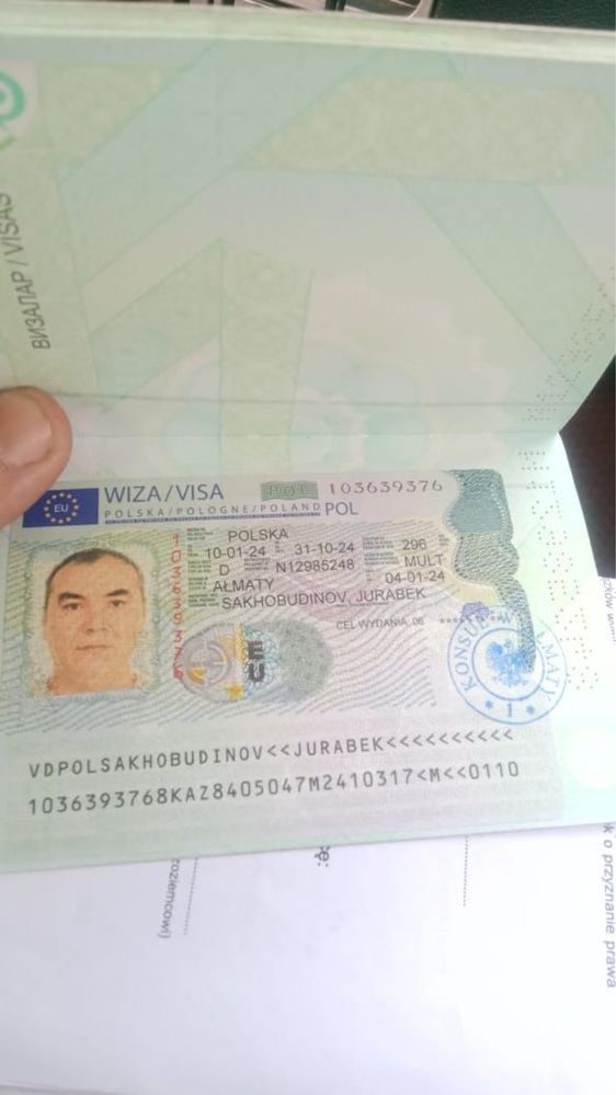 Однократные и мулти виза в шенген с гарантией