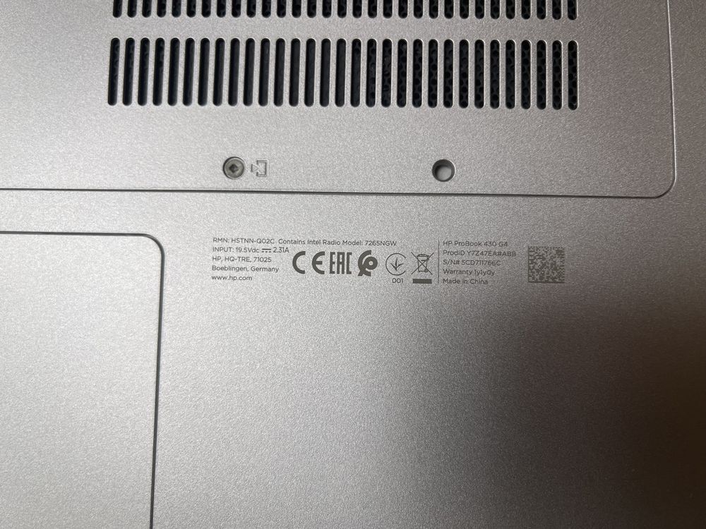 Laptop HP Probook 430 G4
